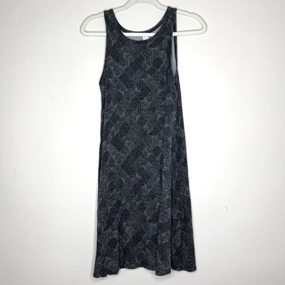 Old Navy sleeveless summer black pattern dress comfy‎ flowy causal - Picture 1 of 5